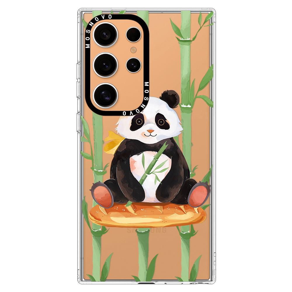 Bambo Panda Phone Case - Samsung Galaxy S24 Ultra Case - MOSNOVO