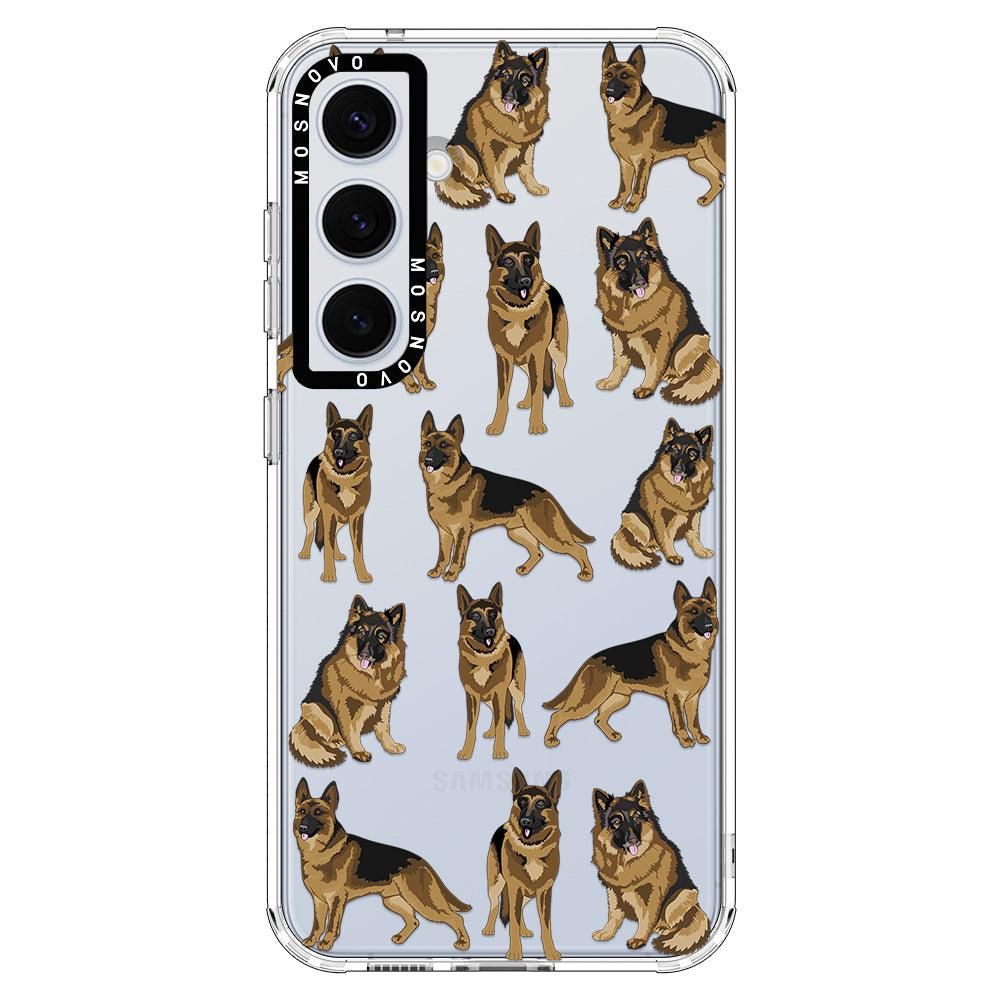 Shepherd Dog Phone Case - Samsung Galaxy S24 Plus Case - MOSNOVO