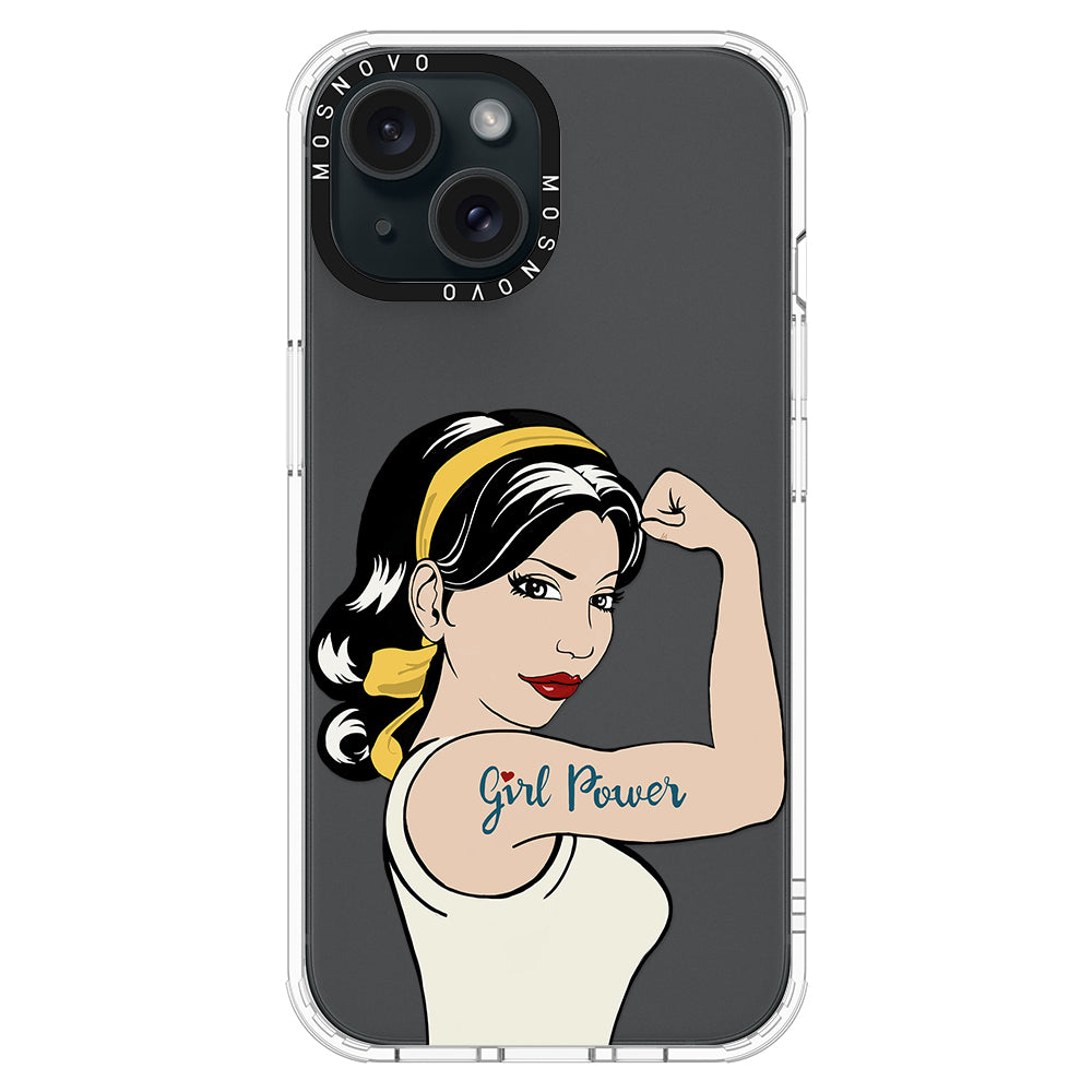 Girl Power Phone Case - iPhone 15 Case - MOSNOVO