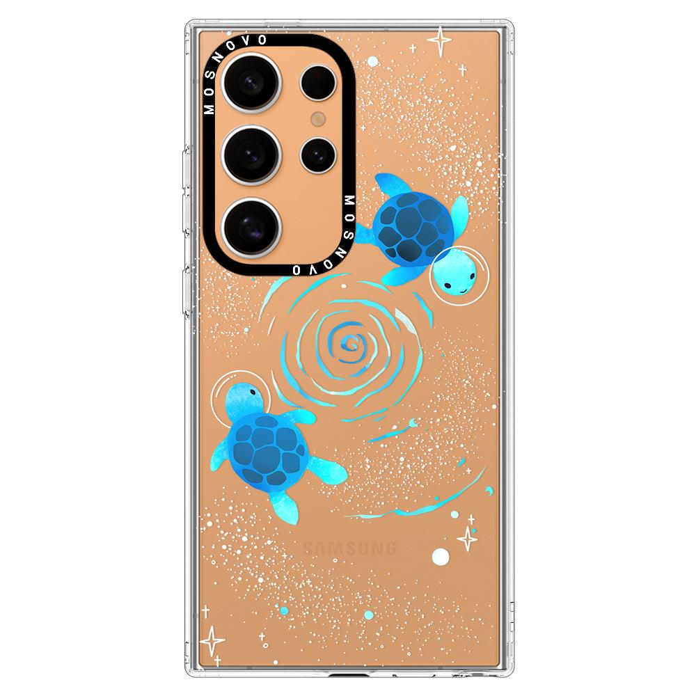 Space Turtle Phone Case - Samsung Galaxy S24 Ultra Case - MOSNOVO