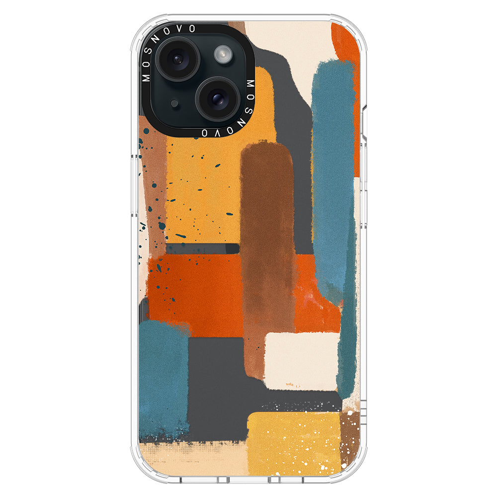 Modern Abstract Artwork Phone Case - iPhone 15 Case - MOSNOVO