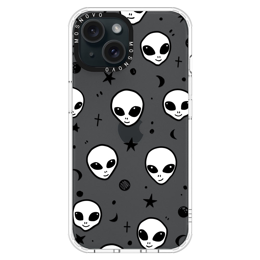 Cute Alien Phone Case - iPhone 15 Plus Case - MOSNOVO