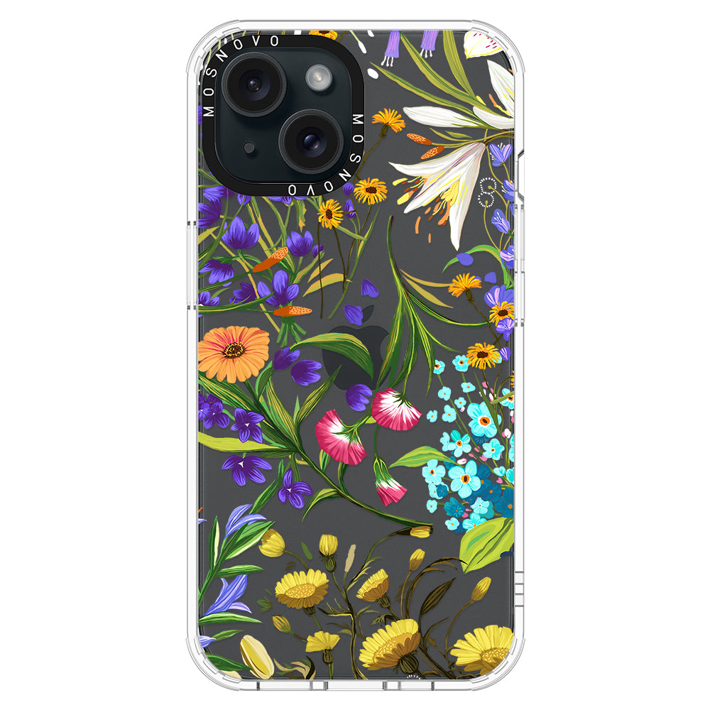 Summer Flower Holidays Phone Case - iPhone 15 Case - MOSNOVO