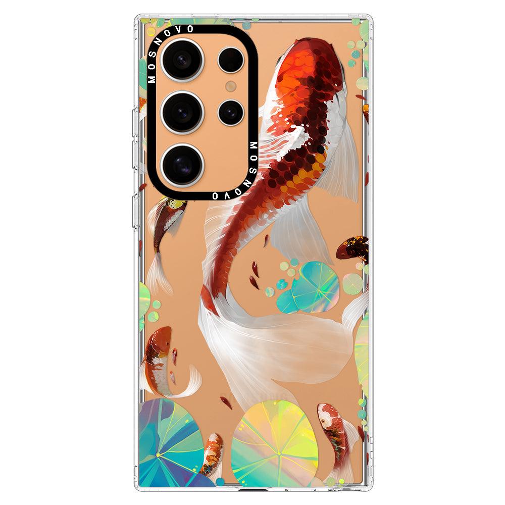 Koi Art Phone Case - Samsung Galaxy S24 Ultra Case - MOSNOVO