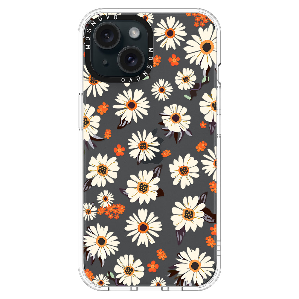 Spring Daisy Phone Case - iPhone 15 Plus Case - MOSNOVO