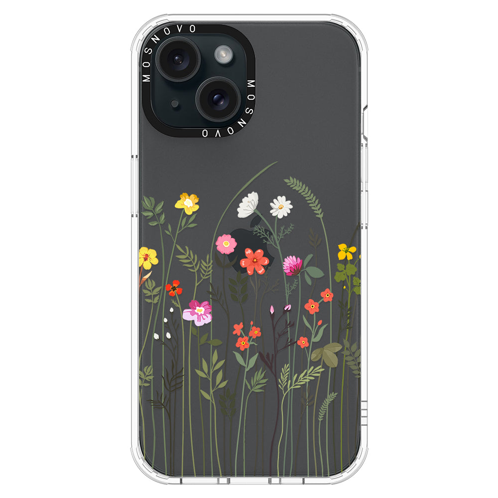 Spring Wildflower Phone Case - iPhone 15 Plus Case - MOSNOVO