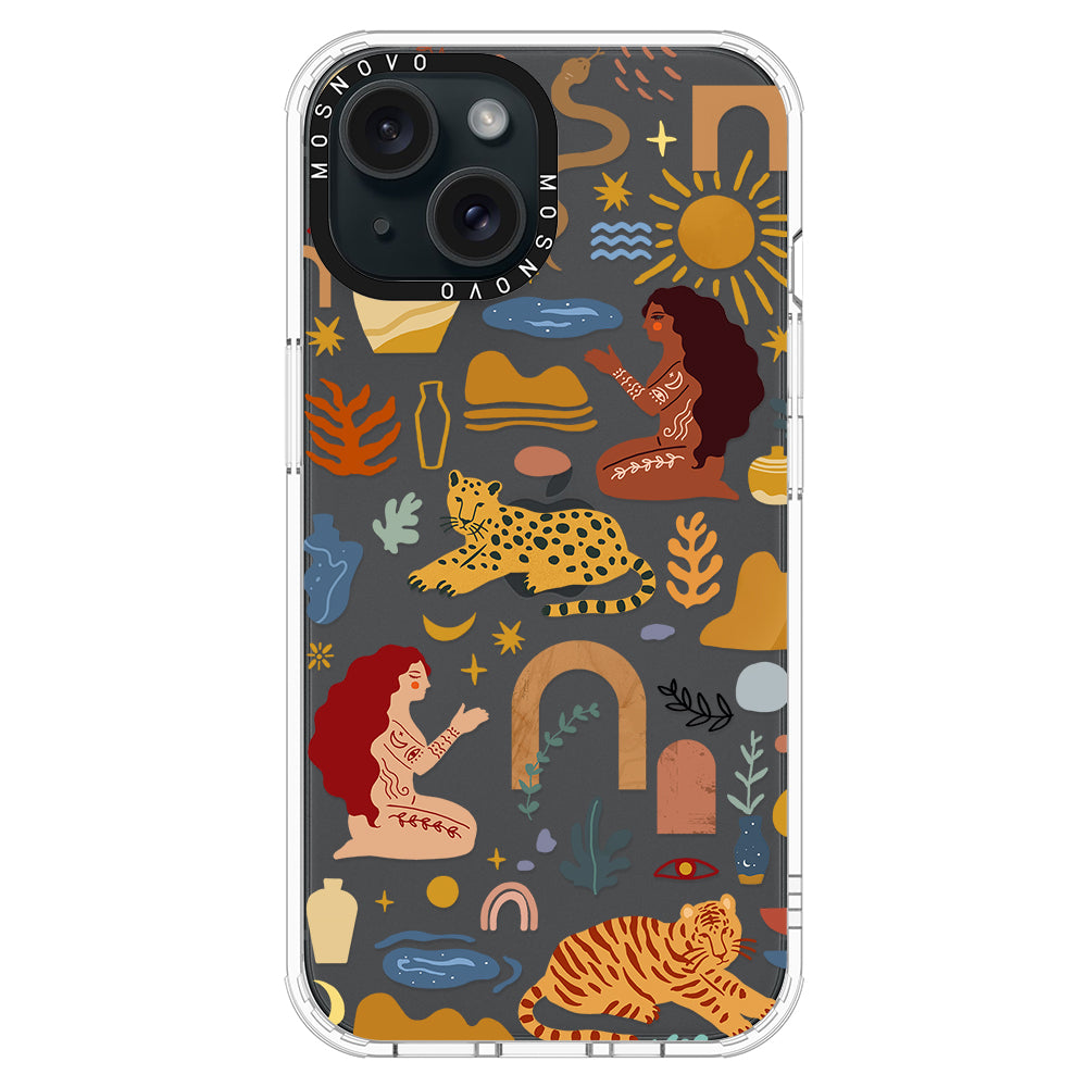 Stay Wild Phone Case - iPhone 15 Plus Case - MOSNOVO