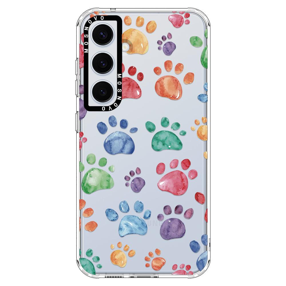 Paws Phone Case - Samsung Galaxy S24 Plus Case - MOSNOVO