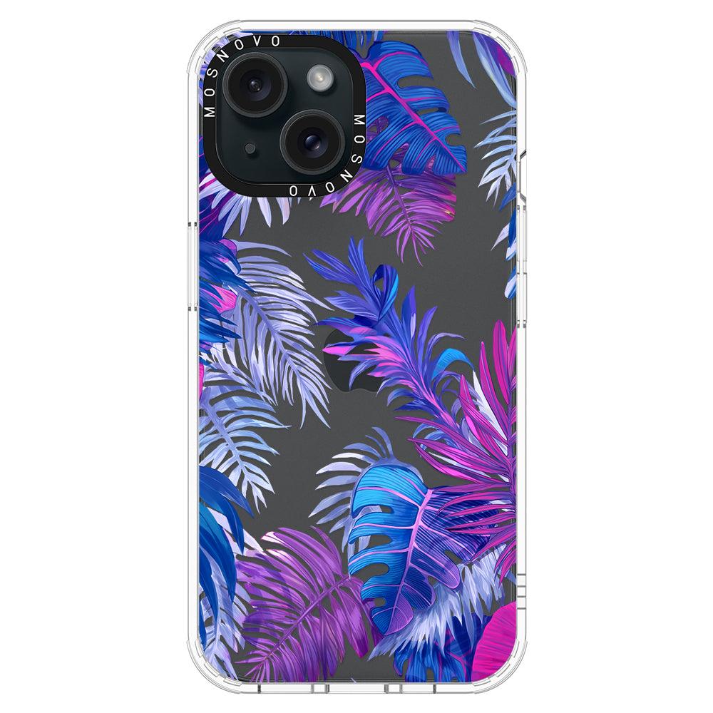 Fancy Palm Leaves Phone Case - iPhone 15 Case - MOSNOVO