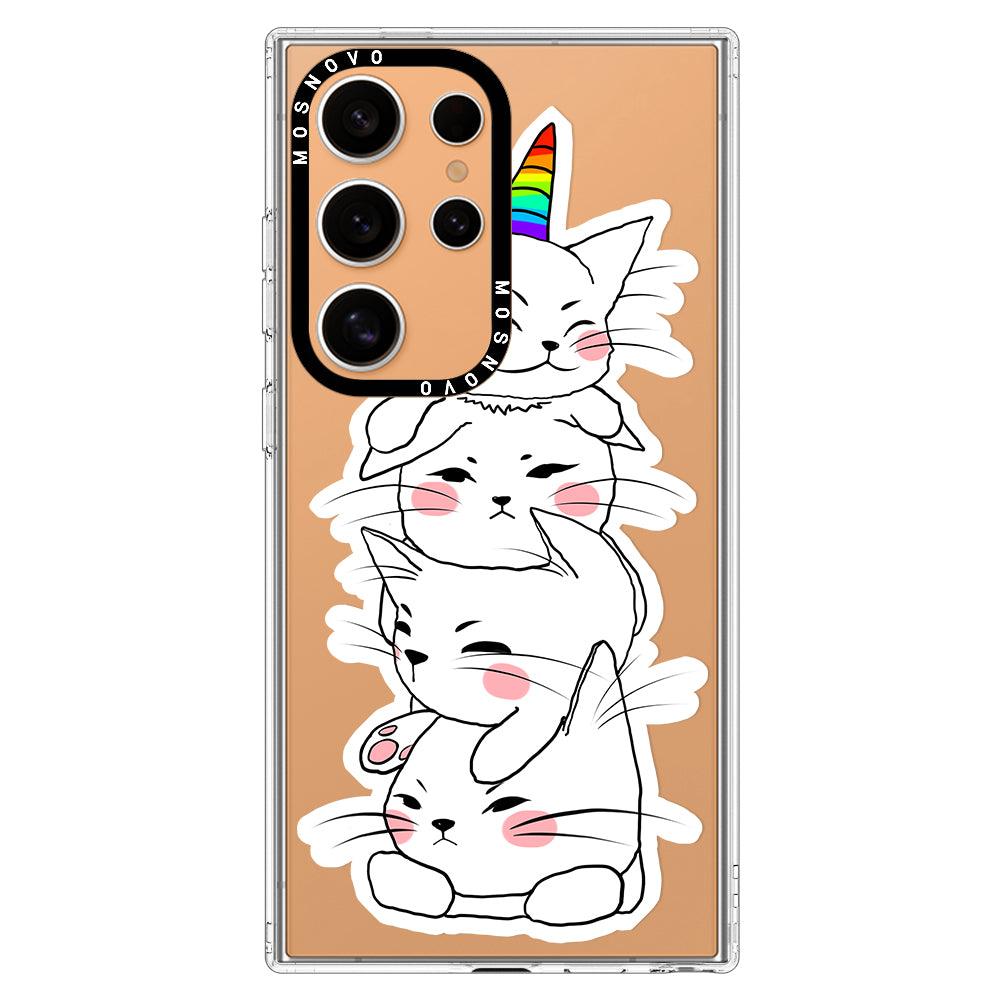 Squishcat Phone Case - Samsung Galaxy S24 Ultra Case - MOSNOVO