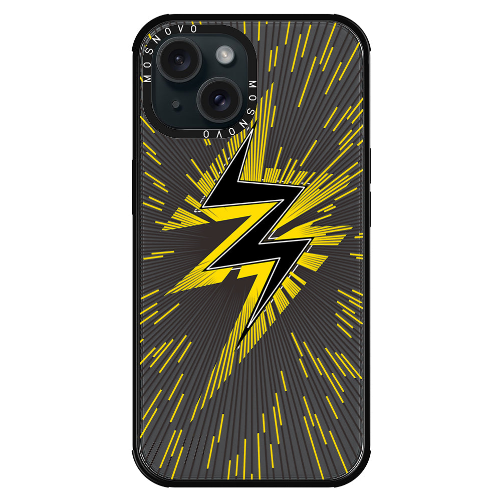 Lightning Bolt Phone Case - iPhone 15 Case - MOSNOVO