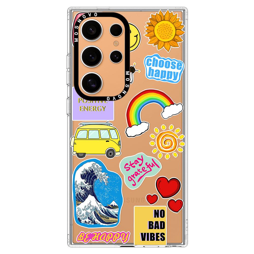 Summer Vibes Phone Case - Samsung Galaxy S24 Ultra Case - MOSNOVO