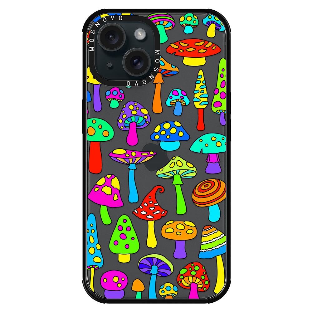 Wild Mushroom Phone Case - iPhone 15 Plus Case - MOSNOVO