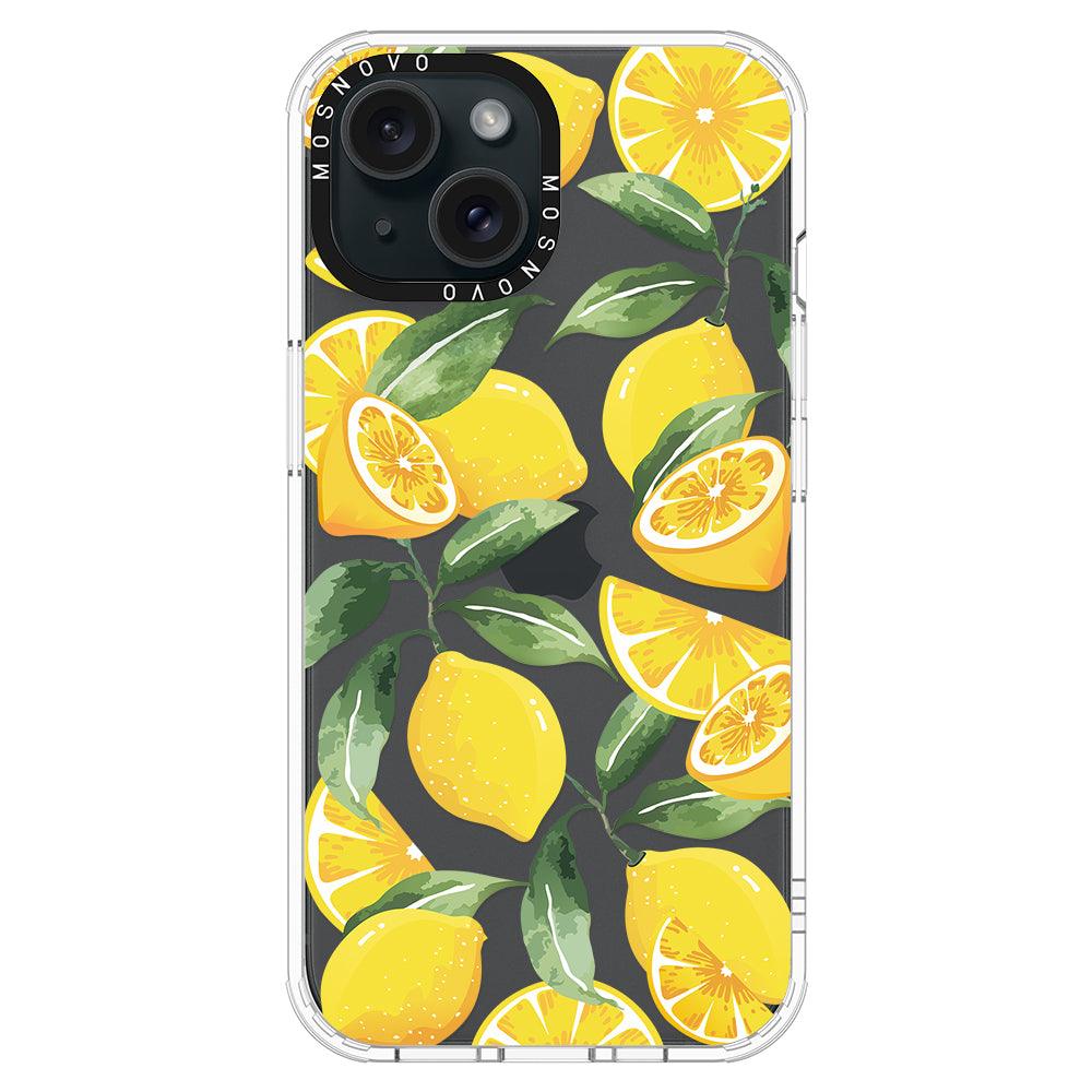 Lemon Phone Case - iPhone 15 Plus Case - MOSNOVO