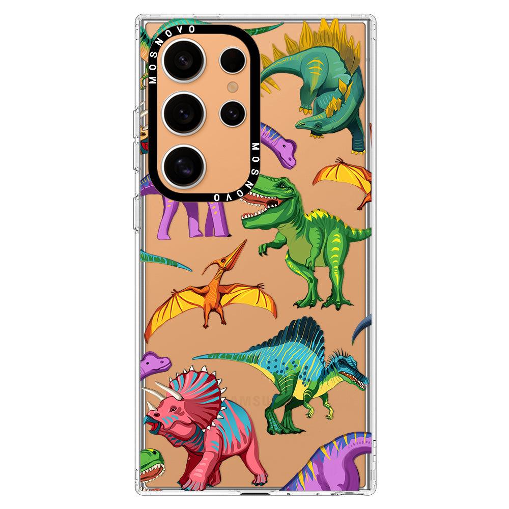 Dinosaur World Phone Case - Samsung Galaxy S24 Ultra Case - MOSNOVO