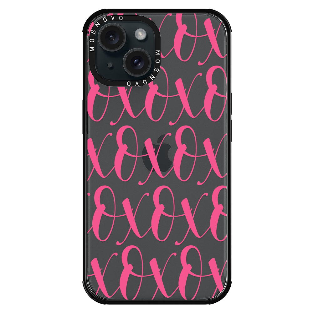 XOXO Phone Case - iPhone 15 Case - MOSNOVO