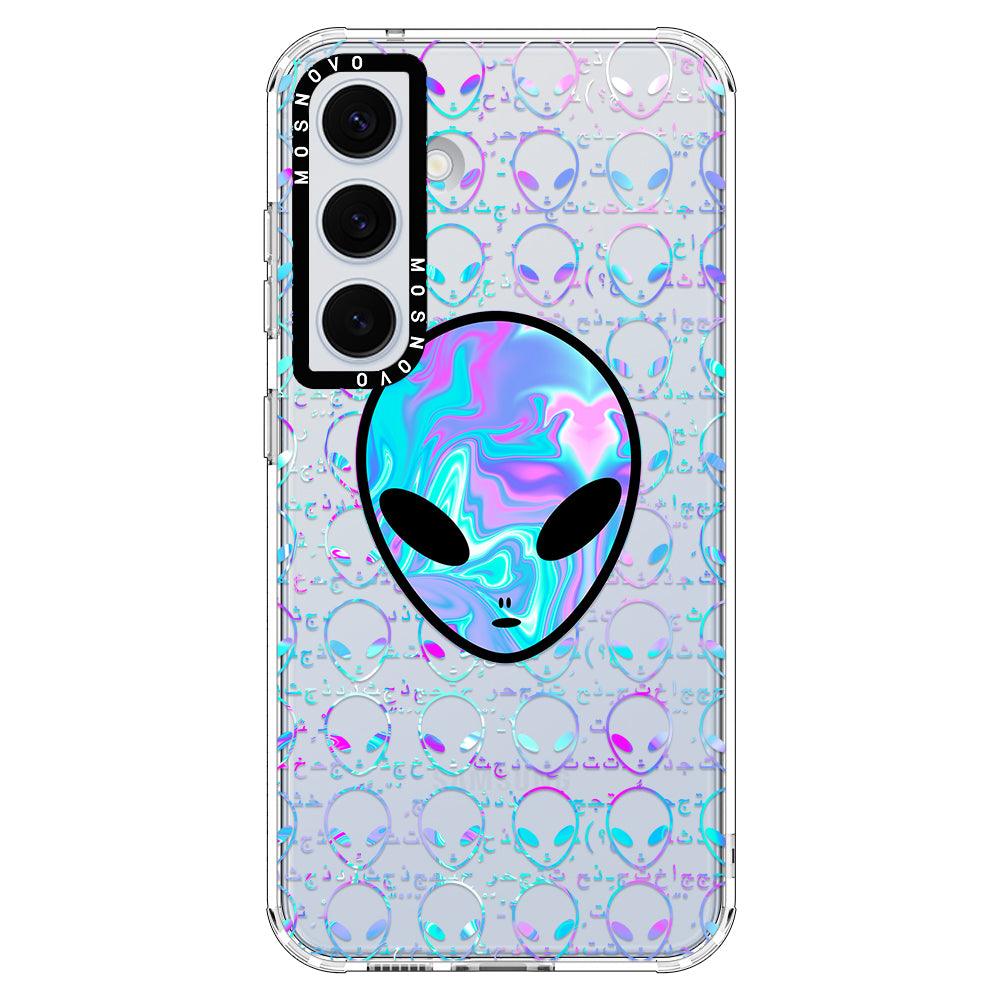 Space Alien Phone Case - Samsung Galaxy S24 Case - MOSNOVO