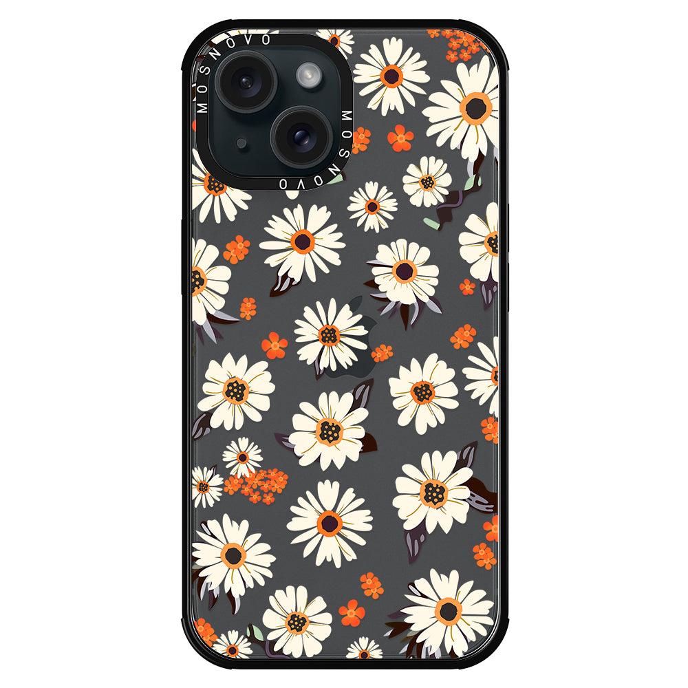 Spring Daisy Phone Case - iPhone 15 Plus Case - MOSNOVO