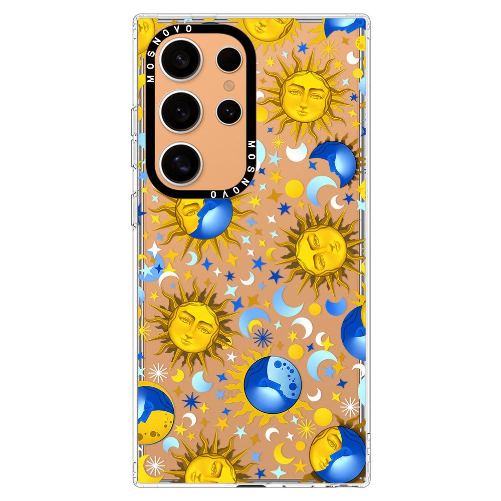 Celestial Sun Moon Phone Case - Samsung Galaxy S24 Ultra Case - MOSNOVO