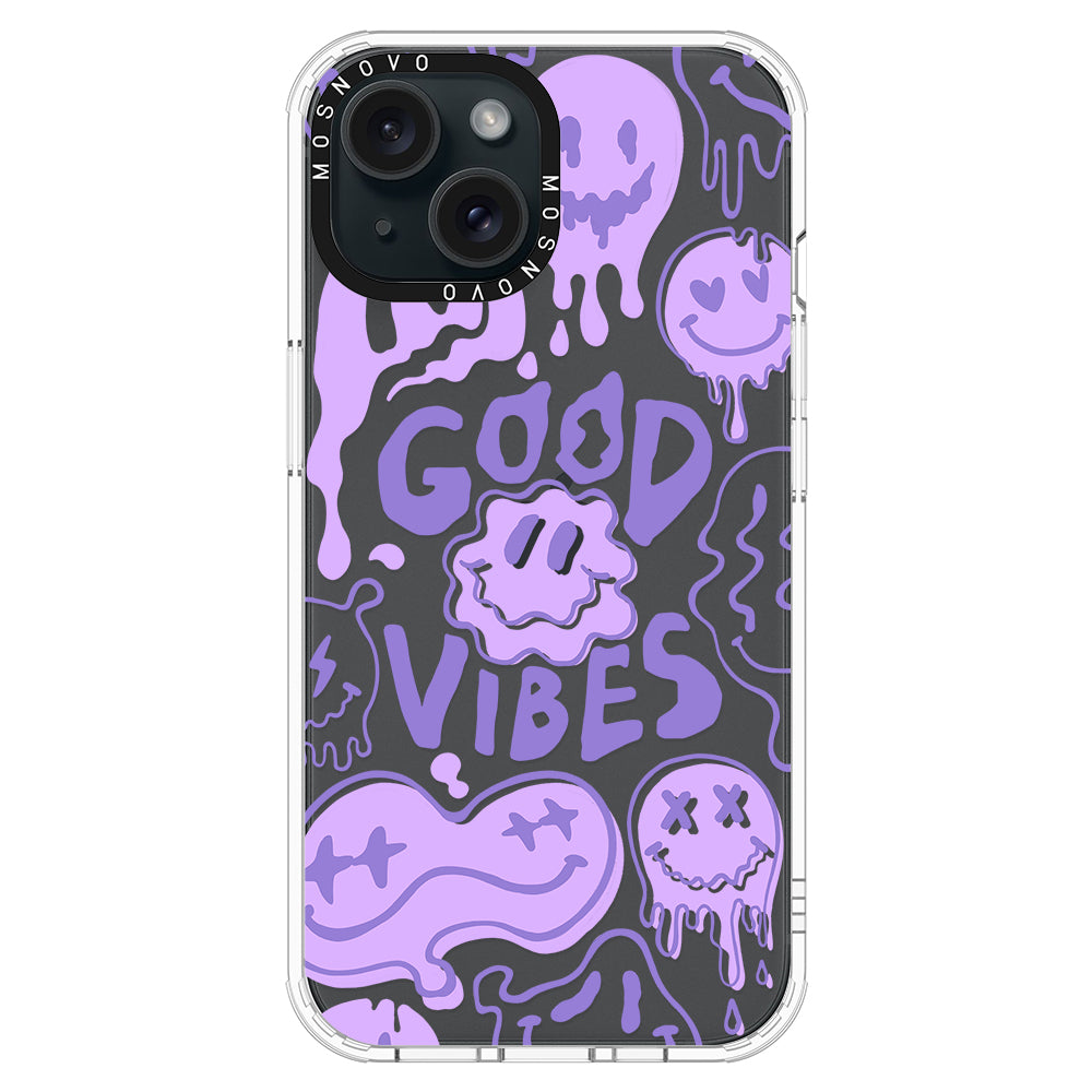 Good Vibes Phone Case - iPhone 15 Plus Case - MOSNOVO