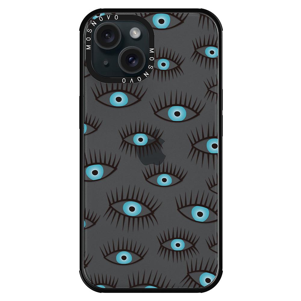 Evil Eye Phone Case - iPhone 15 Plus Case - MOSNOVO