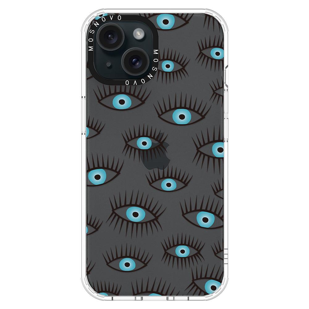 Evil Eye Phone Case - iPhone 15 Case - MOSNOVO