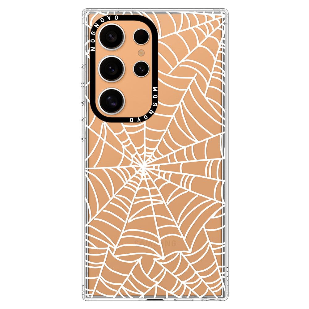 Spider Web Phone Case - Samsung Galaxy S24 Ultra Case - MOSNOVO