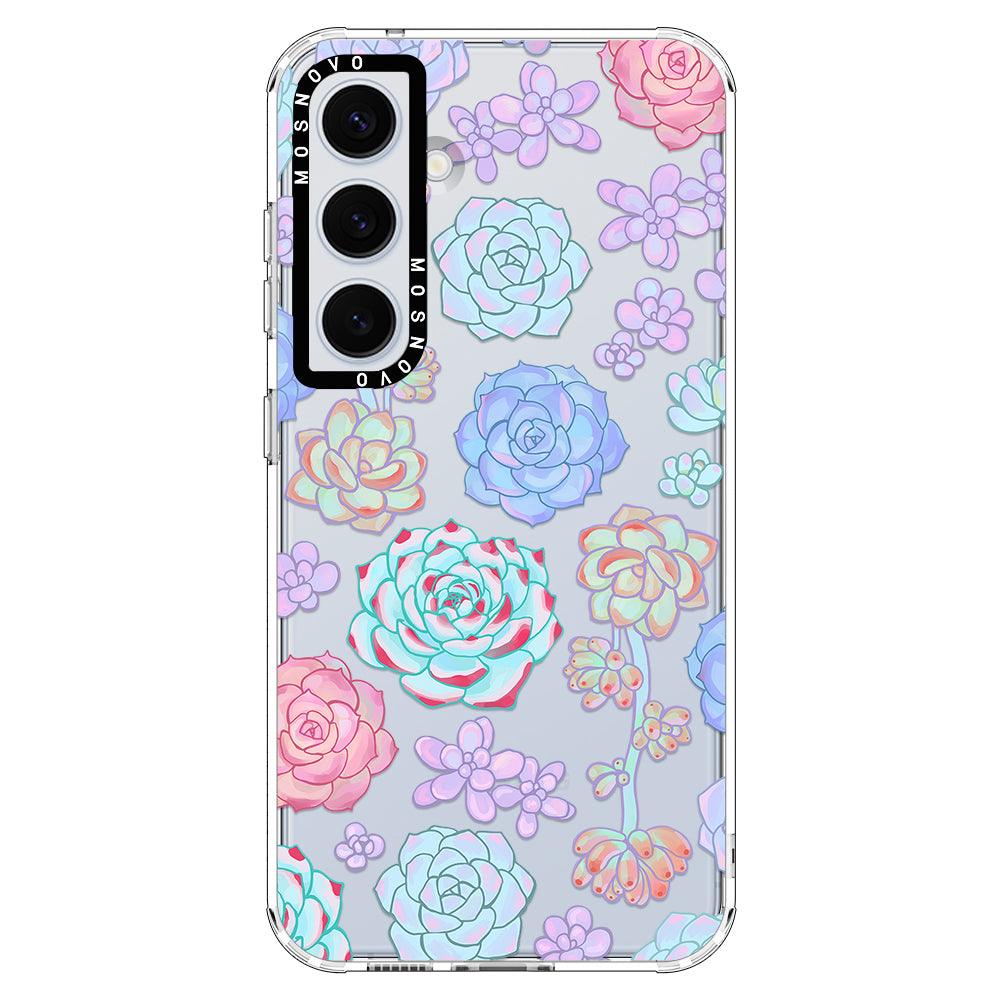 Succulents Phone Case - Samsung Galaxy S24 Plus Case