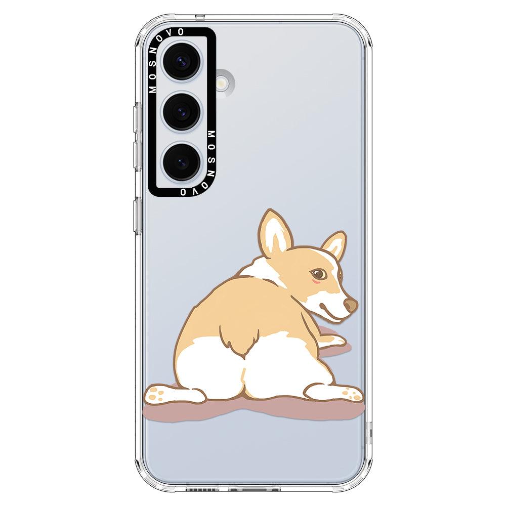 Corgi Butt Phone Case - Samsung Galaxy S24 Plus Case - MOSNOVO