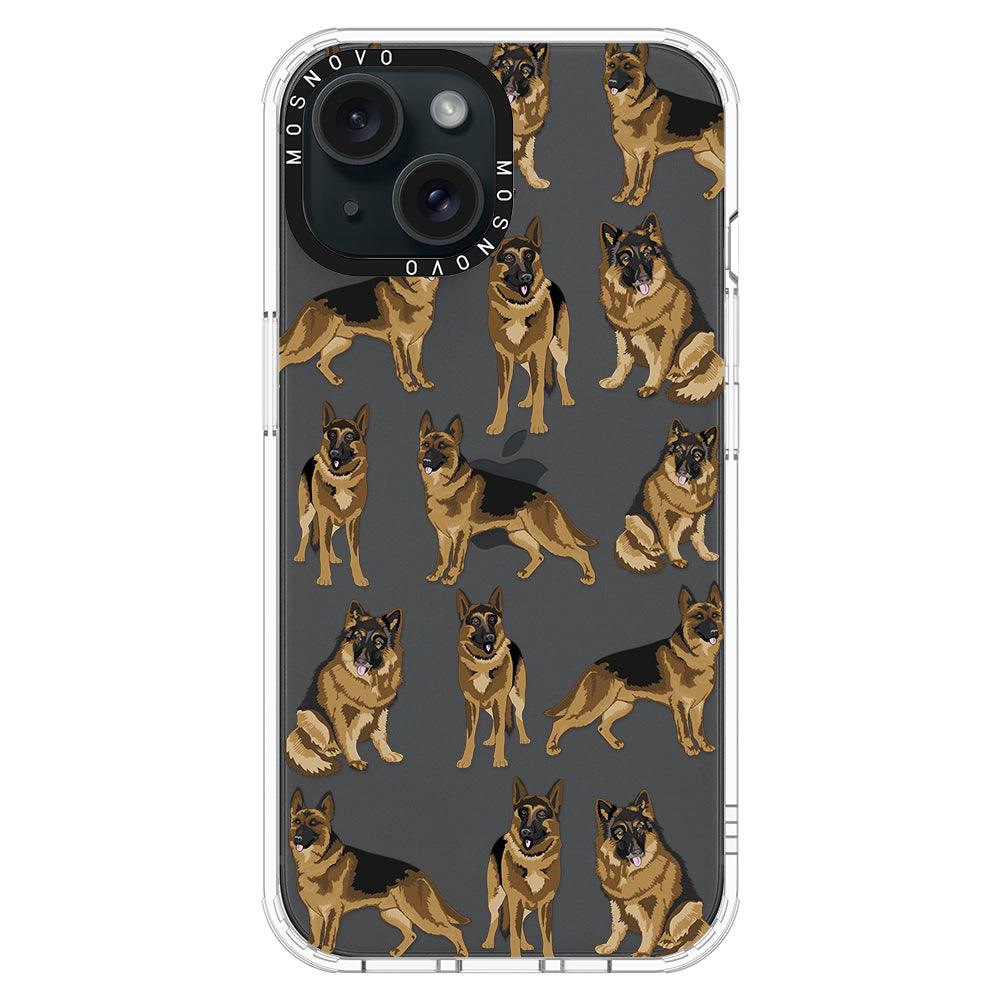 Shepherd Dog Phone Case - iPhone 15 Case - MOSNOVO