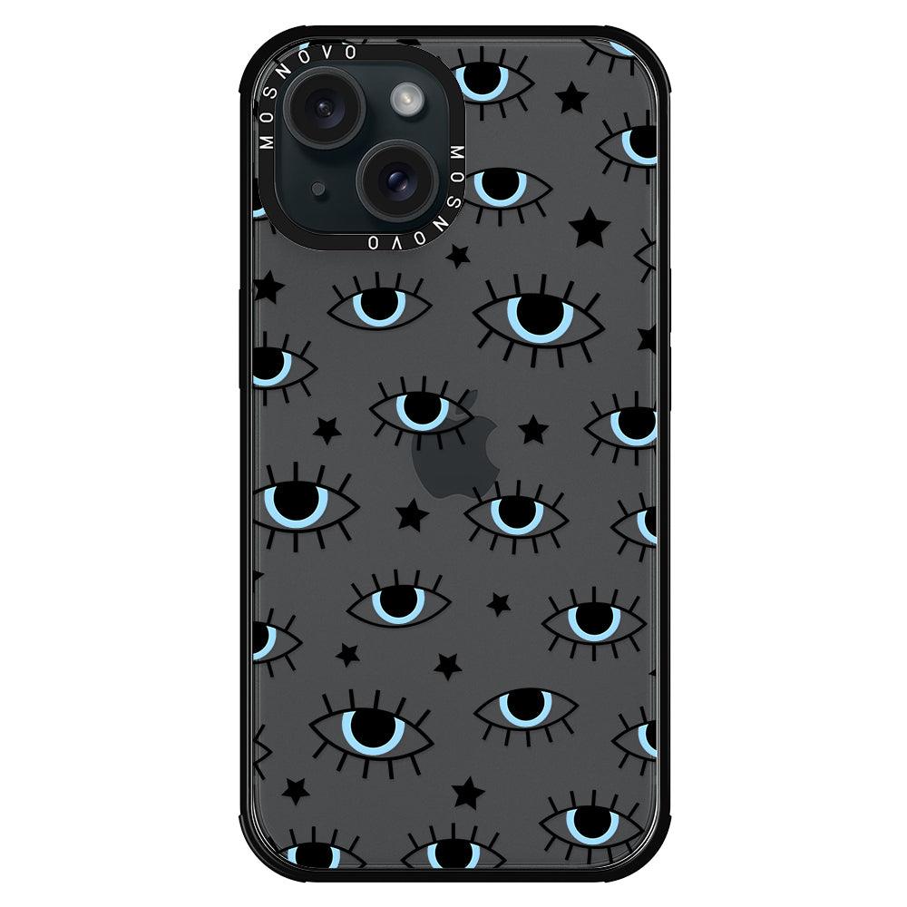 Hippie Eye Phone Case - iPhone 15 Plus Case - MOSNOVO