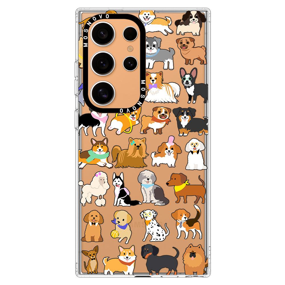 Cute Dogs Phone Case - Samsung Galaxy S24 Ultra Case - MOSNOVO