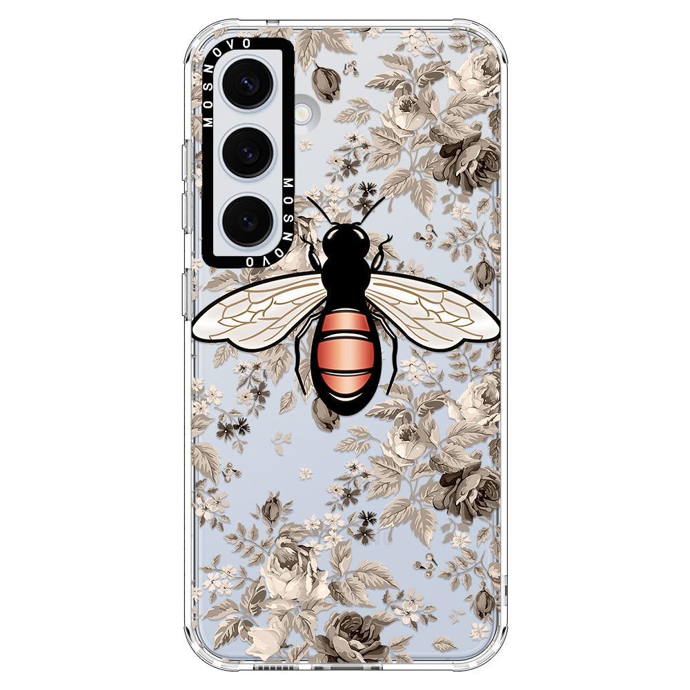 Vintage Bee Phone Case - Samsung Galaxy S24 Plus Case - MOSNOVO