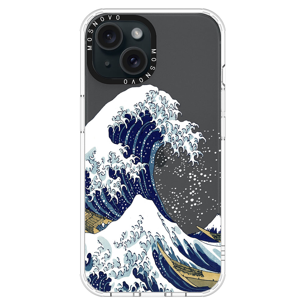 Great Wave Phone Case - iPhone 15 Case - MOSNOVO