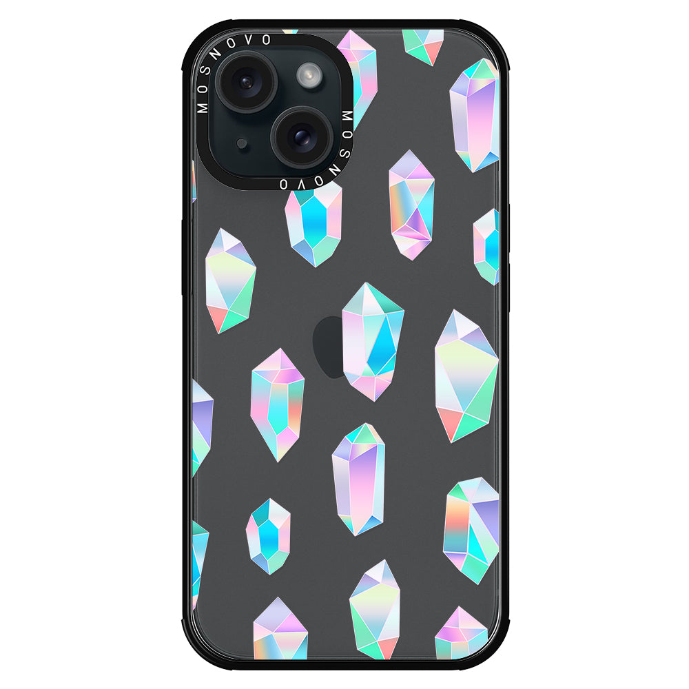 Gradient Diamond Phone Case - iPhone 15 Case - MOSNOVO