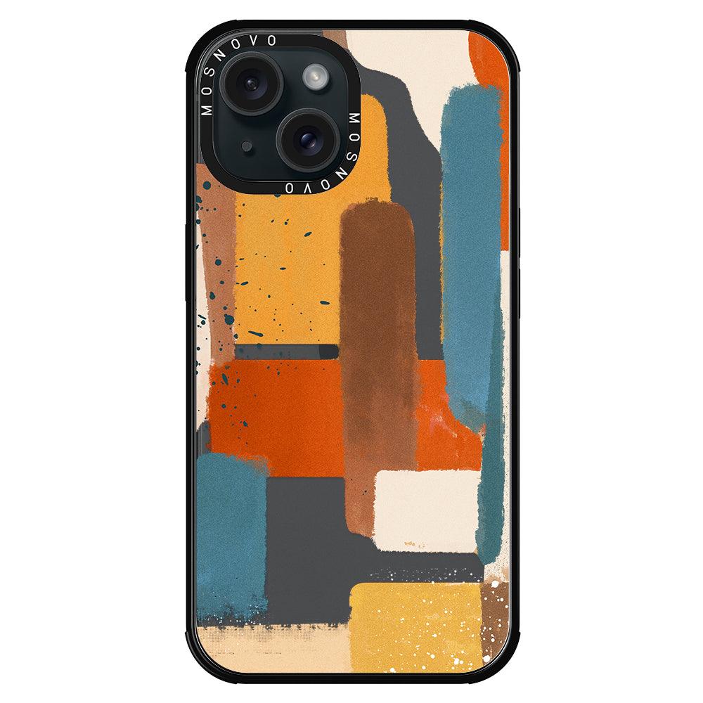 Modern Abstract Artwork Phone Case - iPhone 15 Plus Case - MOSNOVO