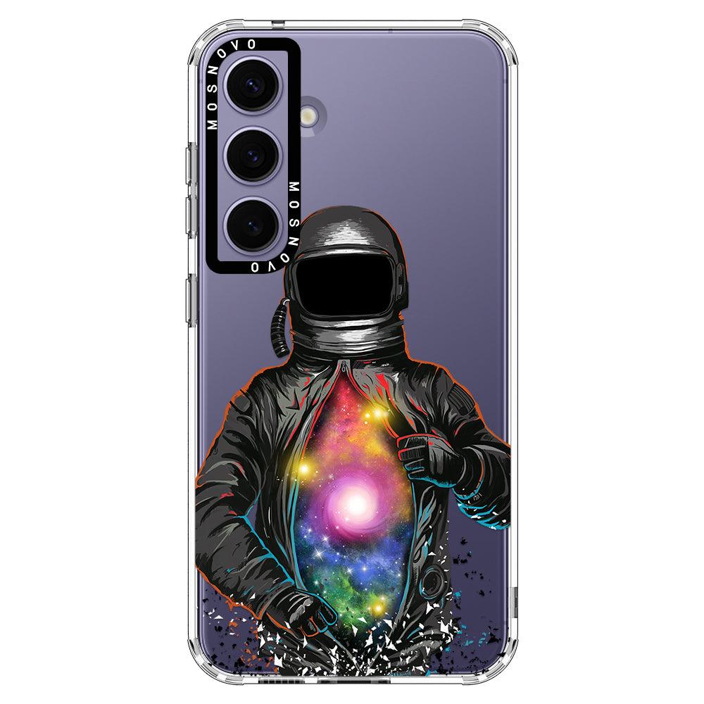 Mystery Astronaut Phone Case - Samsung Galaxy S24 Case - MOSNOVO