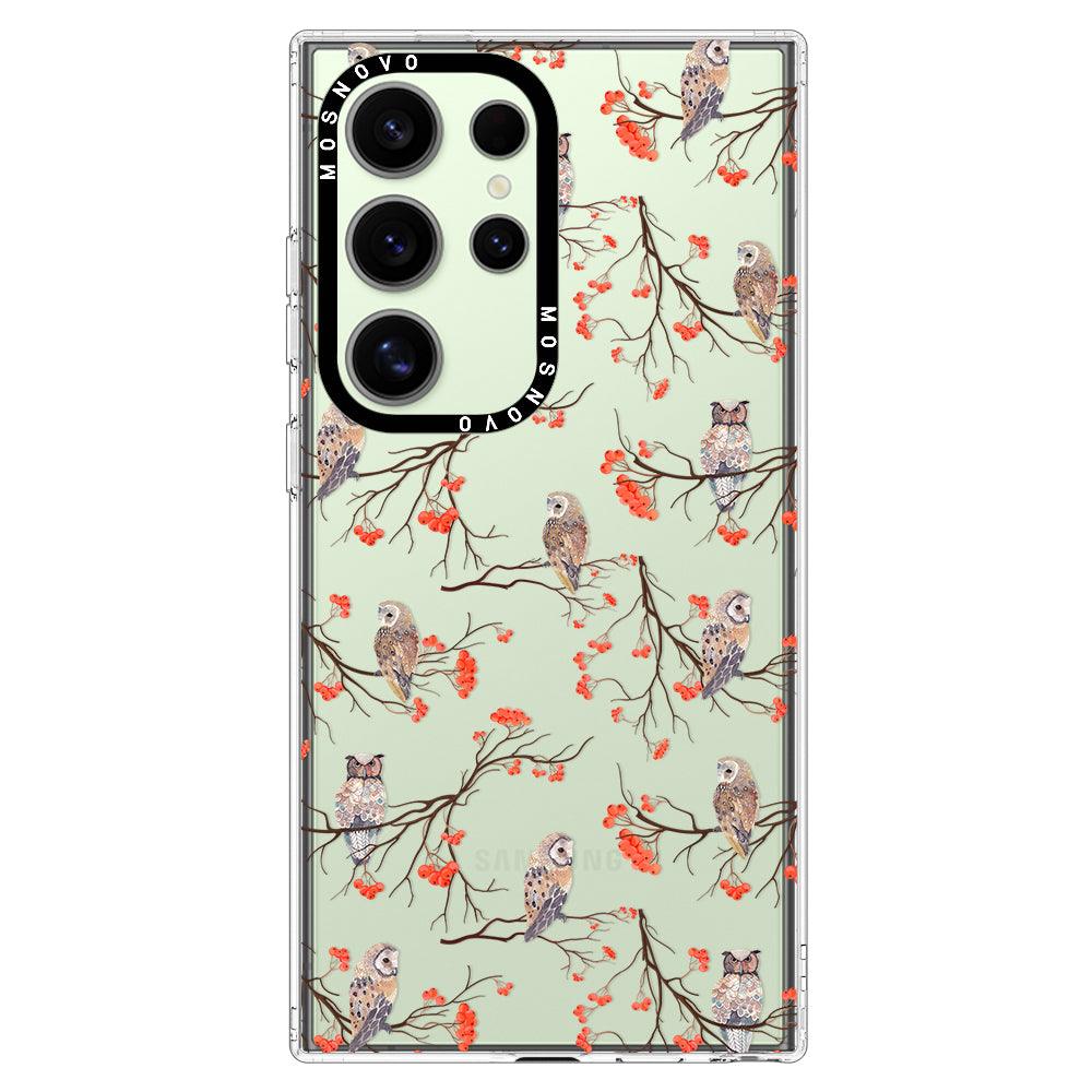 Owl Phone Case - Samsung Galaxy S24 Ultra Case - MOSNOVO