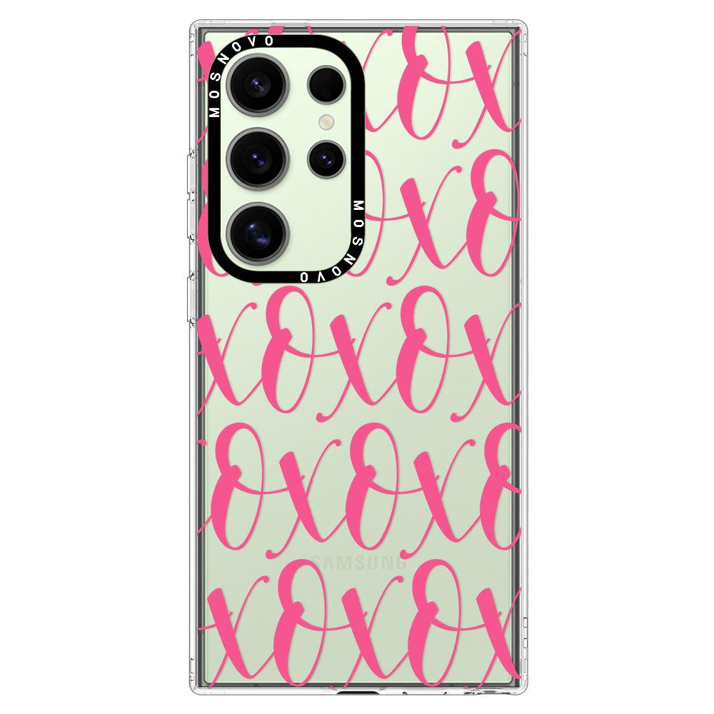 XOXO Phone Case - Samsung Galaxy S24 Ultra Case - MOSNOVO