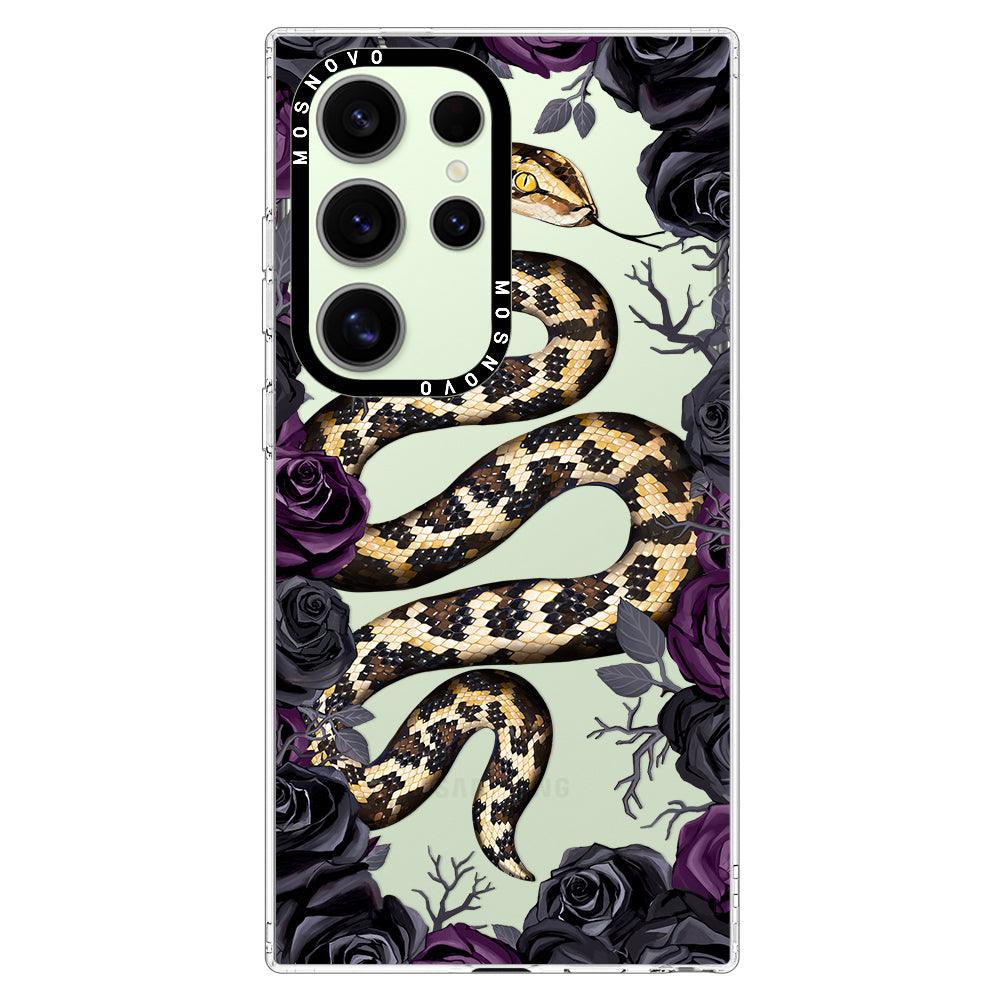 Secret Snake Garden Phone Case - Samsung Galaxy S24 Ultra Case - MOSNOVO