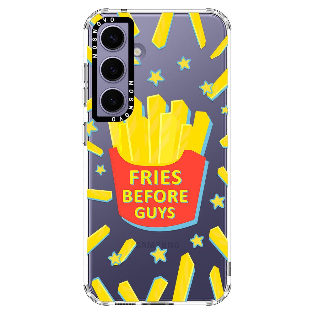 Fries Before Guys Phone Case - Samsung Galaxy S24 Case - MOSNOVO