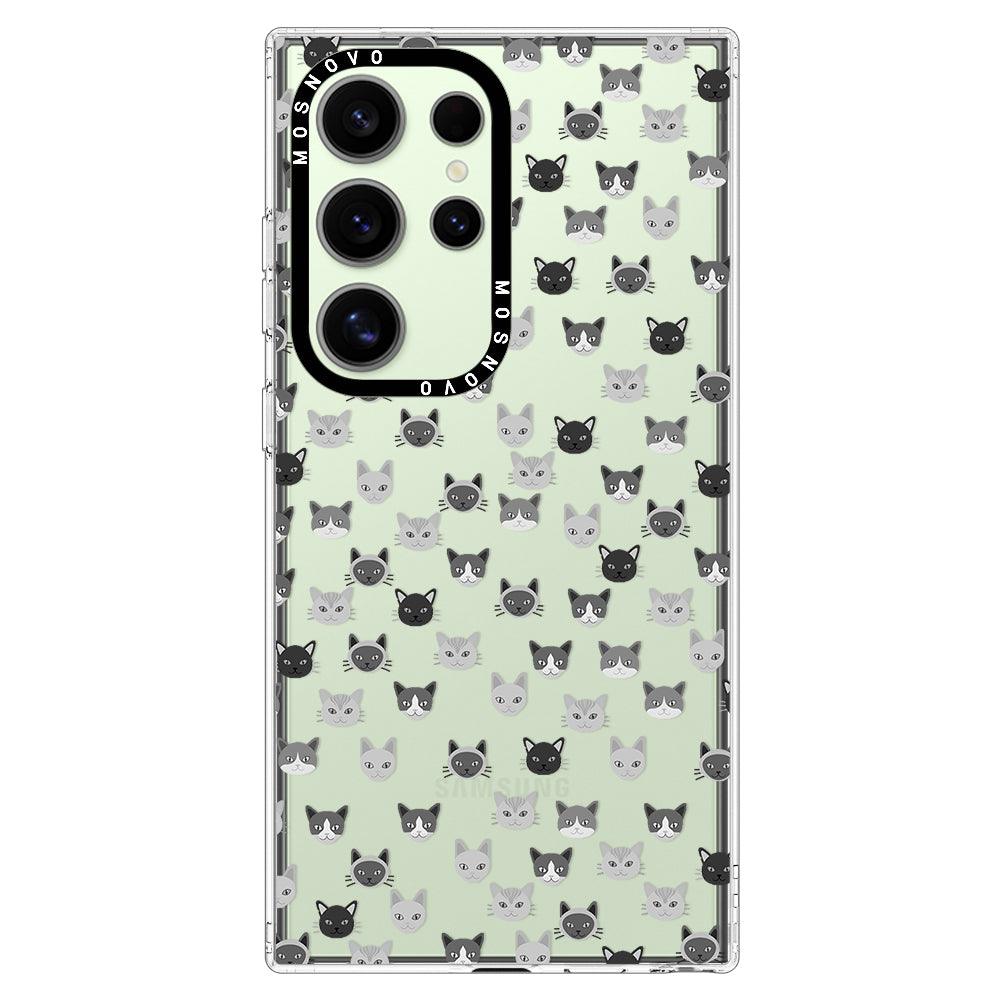 Cats Phone Case - Samsung Galaxy S24 Ultra Case - MOSNOVO