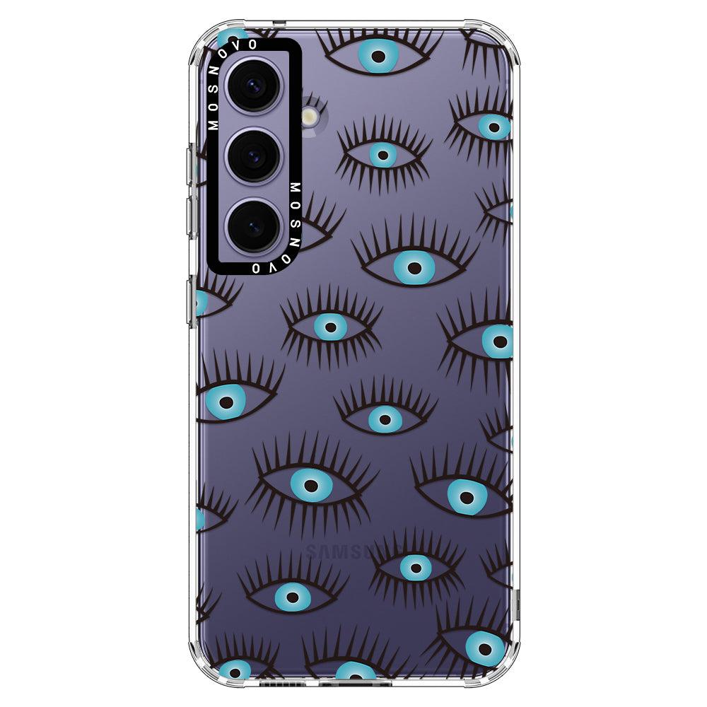 Evil Eye Phone Case - Samsung Galaxy S24 Plus Case - MOSNOVO