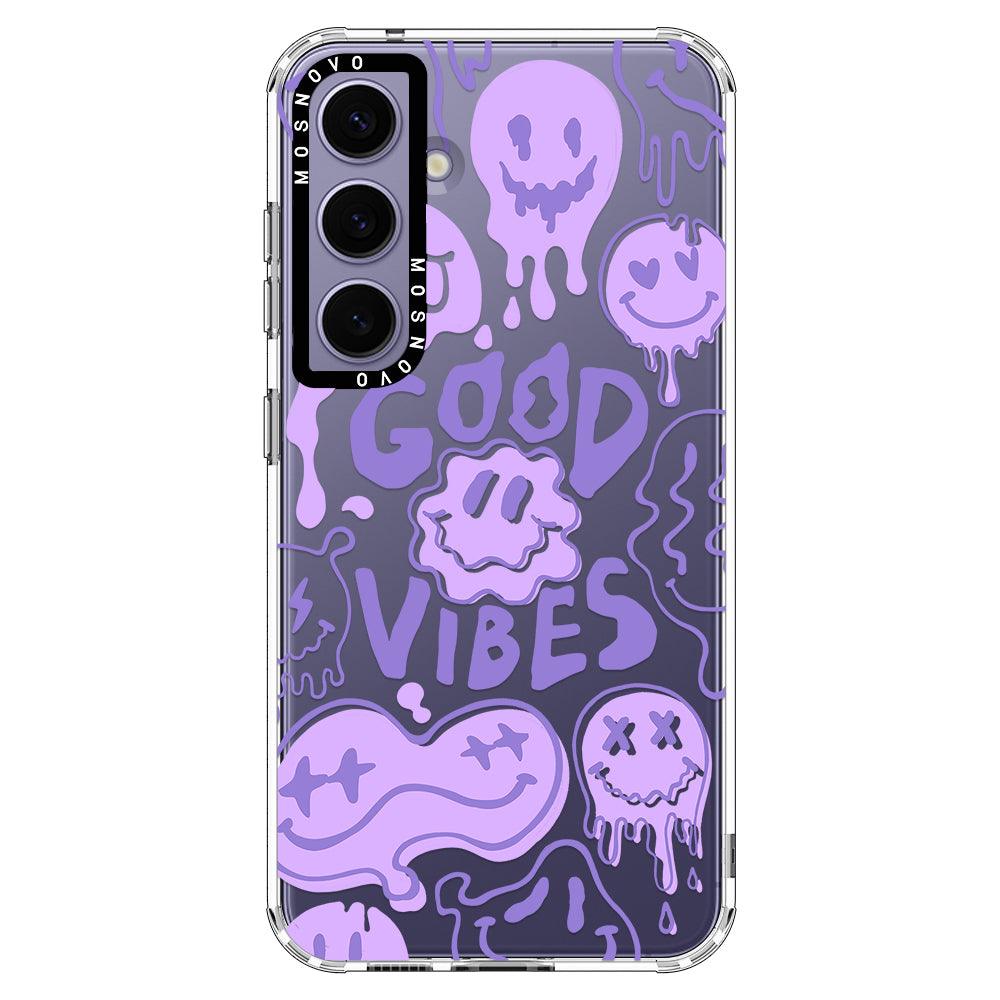 Good Vibes Phone Case - Samsung Galaxy S24 Plus Case - MOSNOVO