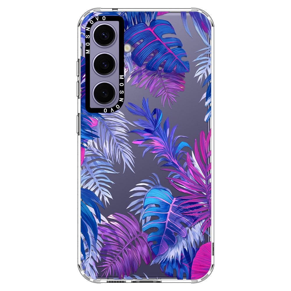 Fancy Palm Leaf Phone Case - Samsung Galaxy S24 Case - MOSNOVO