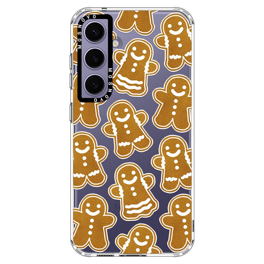 Ginger Breadman Phone Case - Samsung Galaxy S24 Case - MOSNOVO