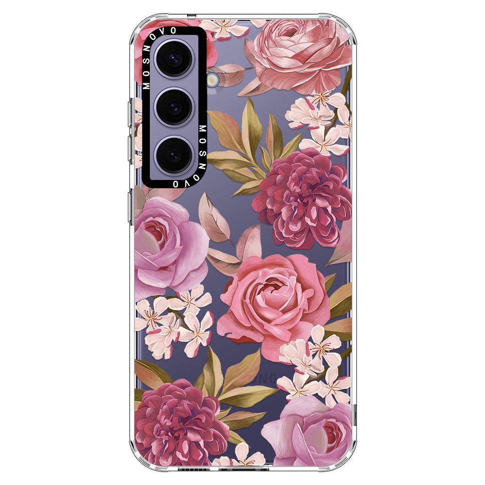 Blossom Flower Floral Phone Case - Samsung Galaxy S24 Plus Case - MOSNOVO