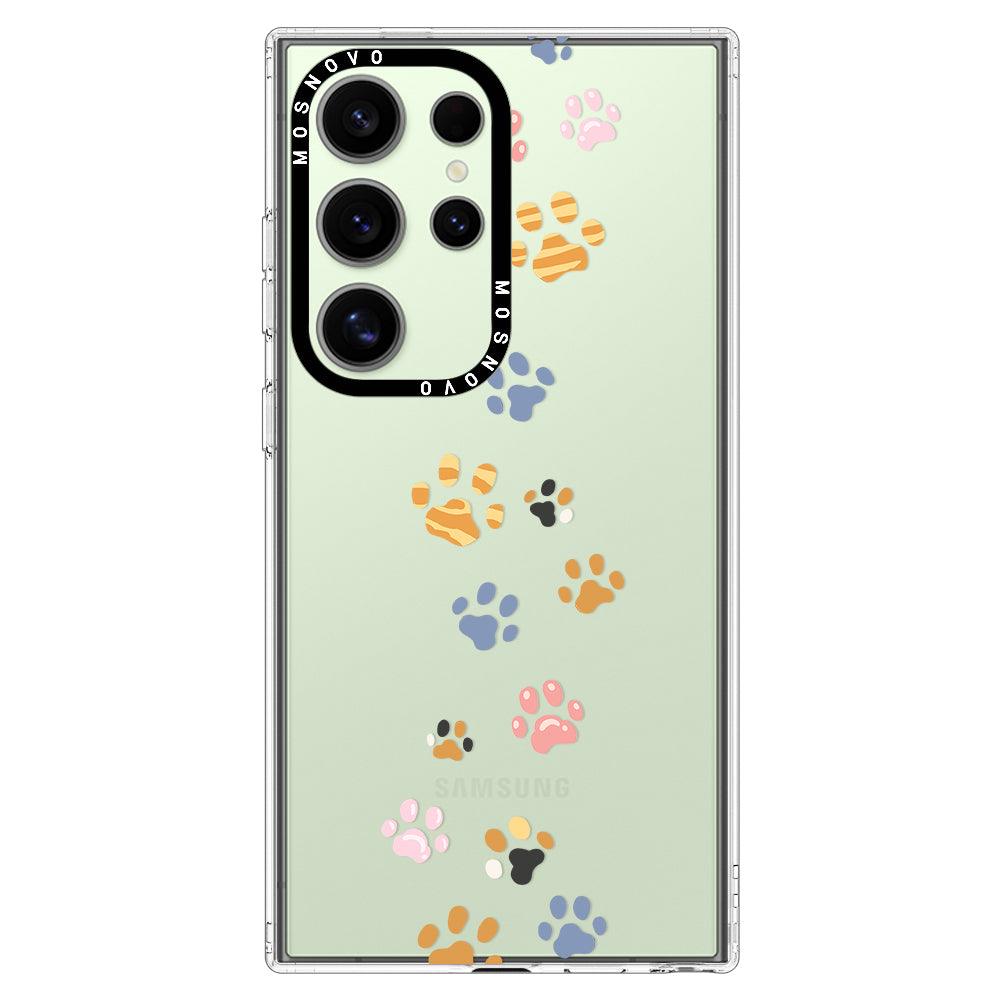 Animal Paw Phone Case - Samsung Galaxy S24 Ultra Case - MOSNOVO