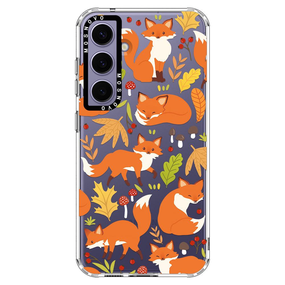 Autumn Fox Phone Case - Samsung Galaxy S24 Case - MOSNOVO