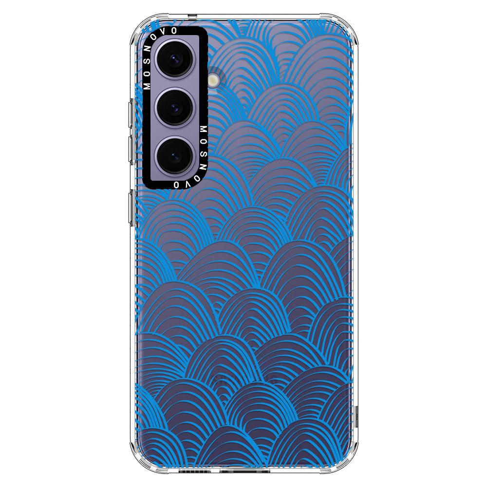 Wavy Art Phone Case - Samsung Galaxy S24 Plus Case - MOSNOVO